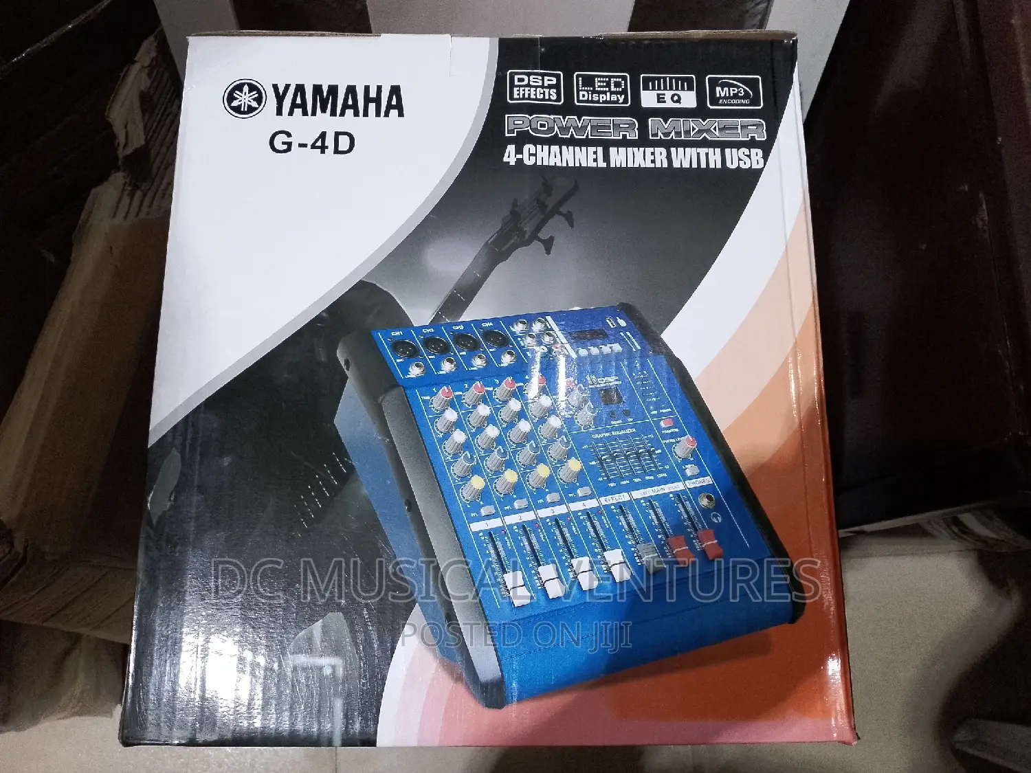 4channel Powered Mixer With Amplifier