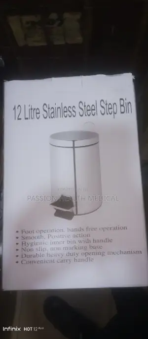 Pedal Bin 12litres