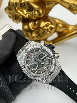 Original HUBLOT Rubber Strap Watch Available in Store