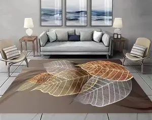Faux Cashmere Square Shape Rug