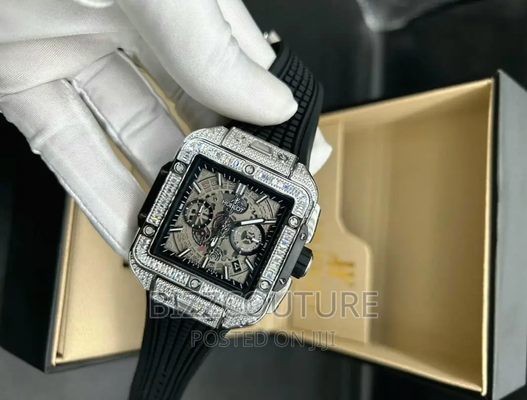Original HUBLOT Rubber Strap Watch Available in Store