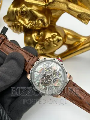 Original HANBORO Leather Strap Watch Available in Store