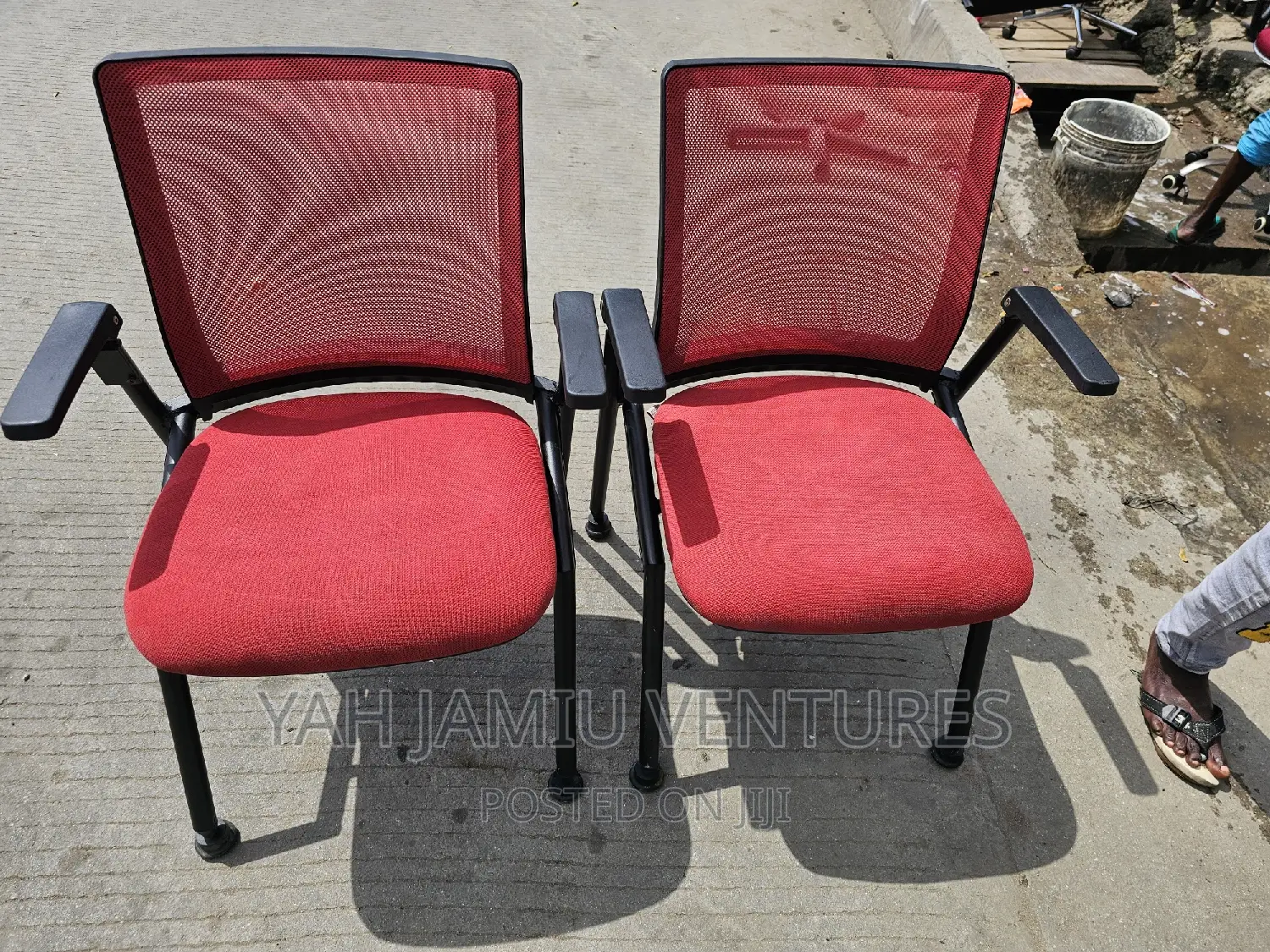 Red Visitor Chair