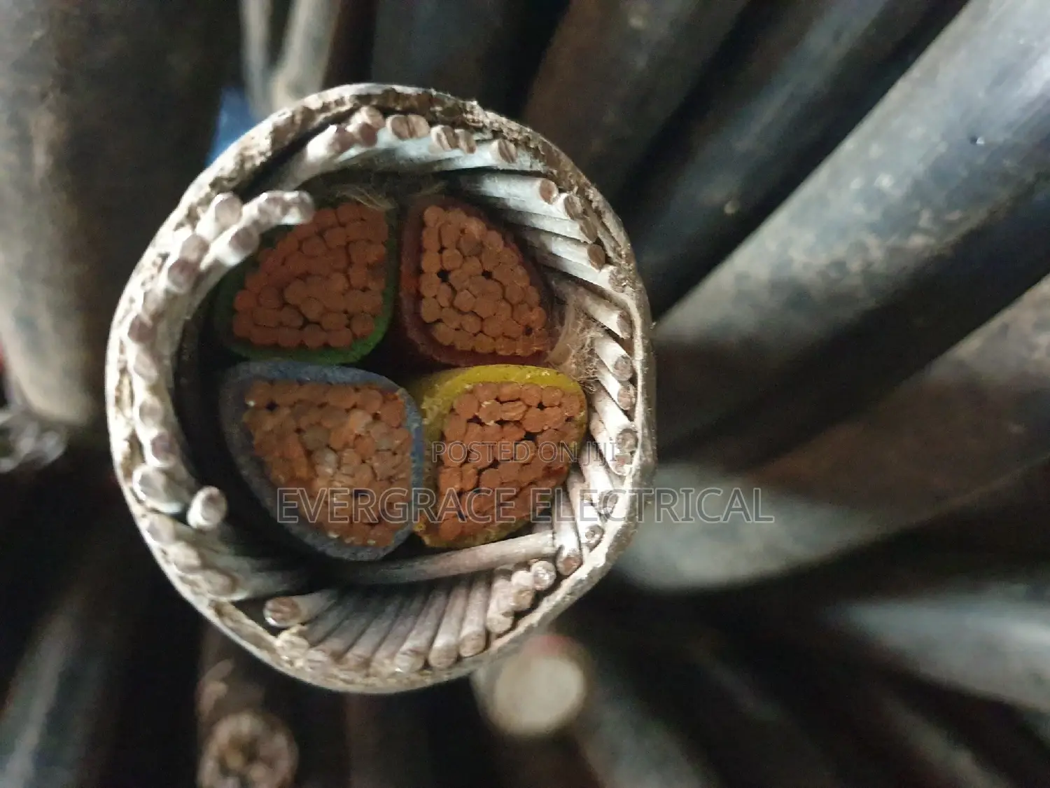 185mm 4core Armoured Cable .