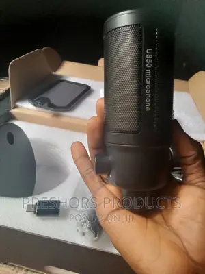 U850 RGB USB Or Laptop Recording Live Podcast Microphone