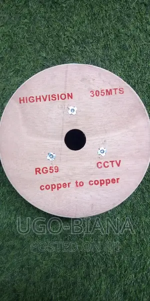 CCTV RG59 Copper Cable 305 Meters Coaxial Cable With Power