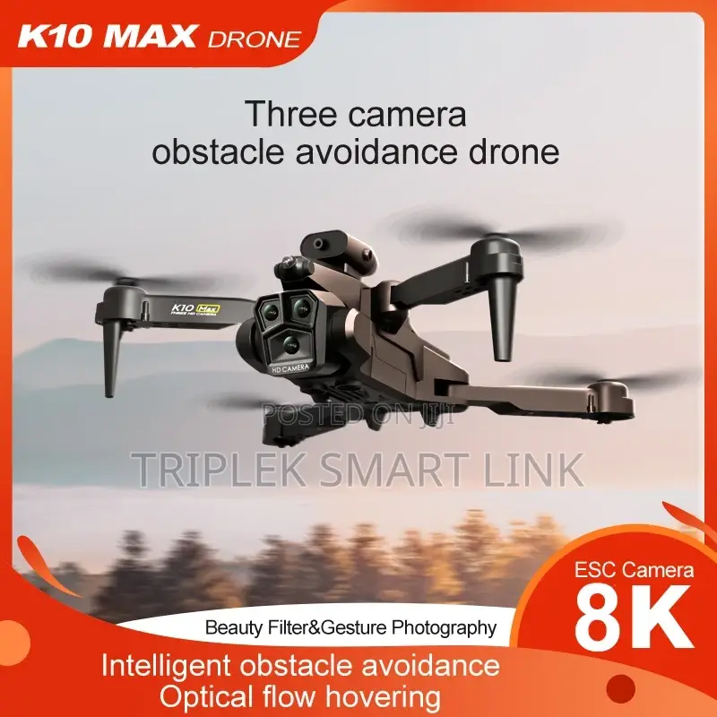 Max Obstacle Avoidance Hd Three Camera Drone Max