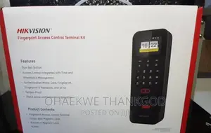 Hikvision Fingerprint, Time Attendance And Access Control