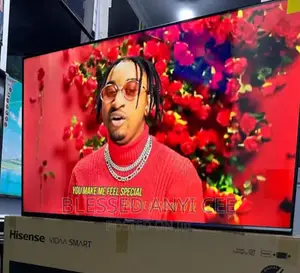 Hisense 65"Inches Uhd Smart Flameless Tv Netflix Youtube