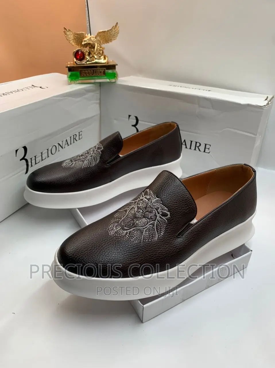 Men's Billionaire Leather Loafers