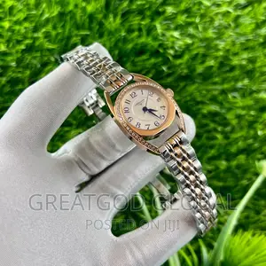 Longines Ladies Chain Watch. Stone and No Stone
