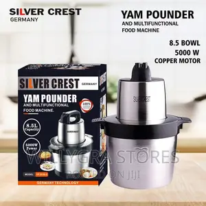 Silver Crest 8.5 Litres Stainless Electric Yam Pounding Mach