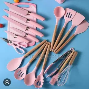 Siicon Spoon With Knife