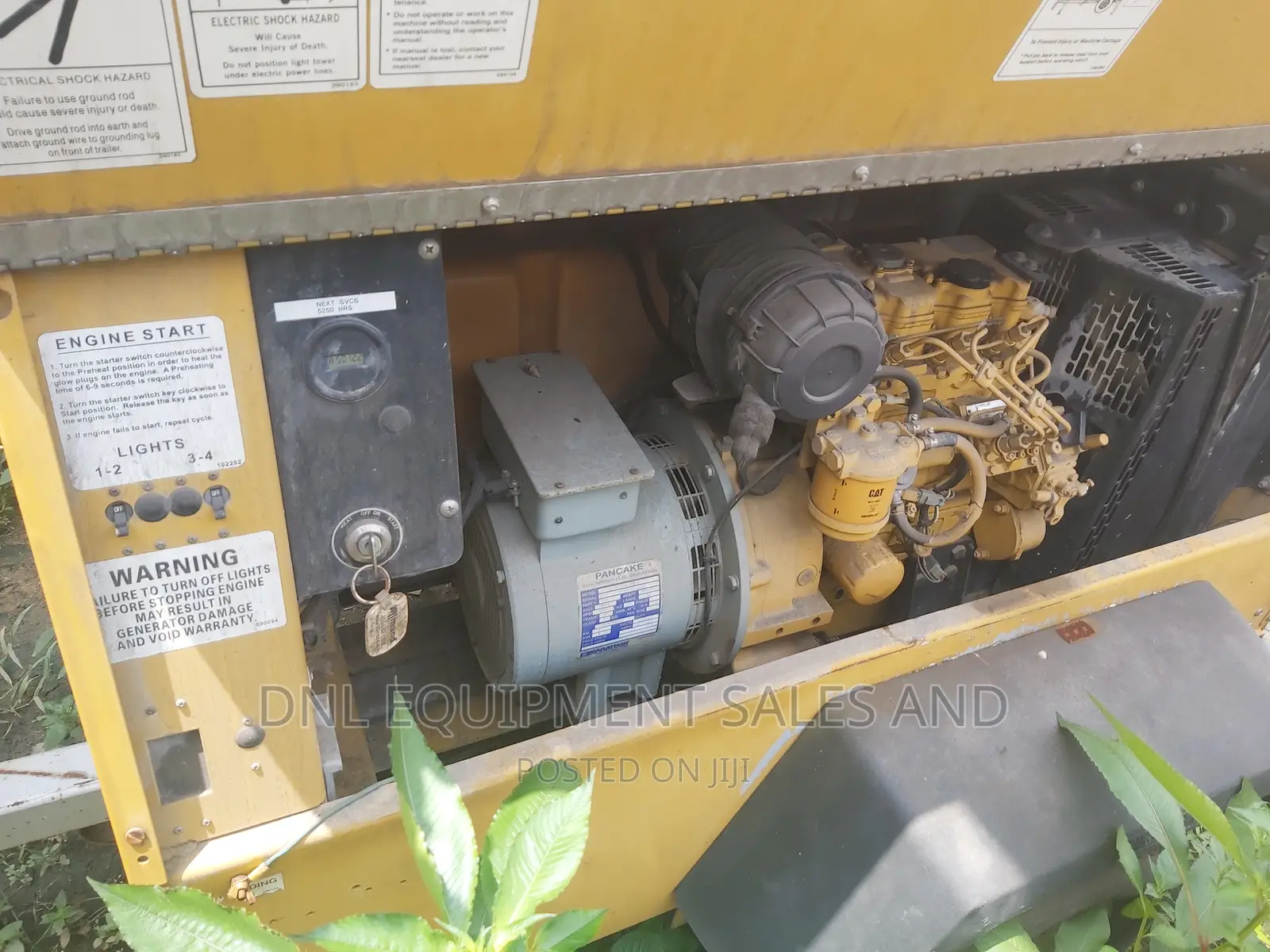 9kva Tower Light With Caterpillar Engine