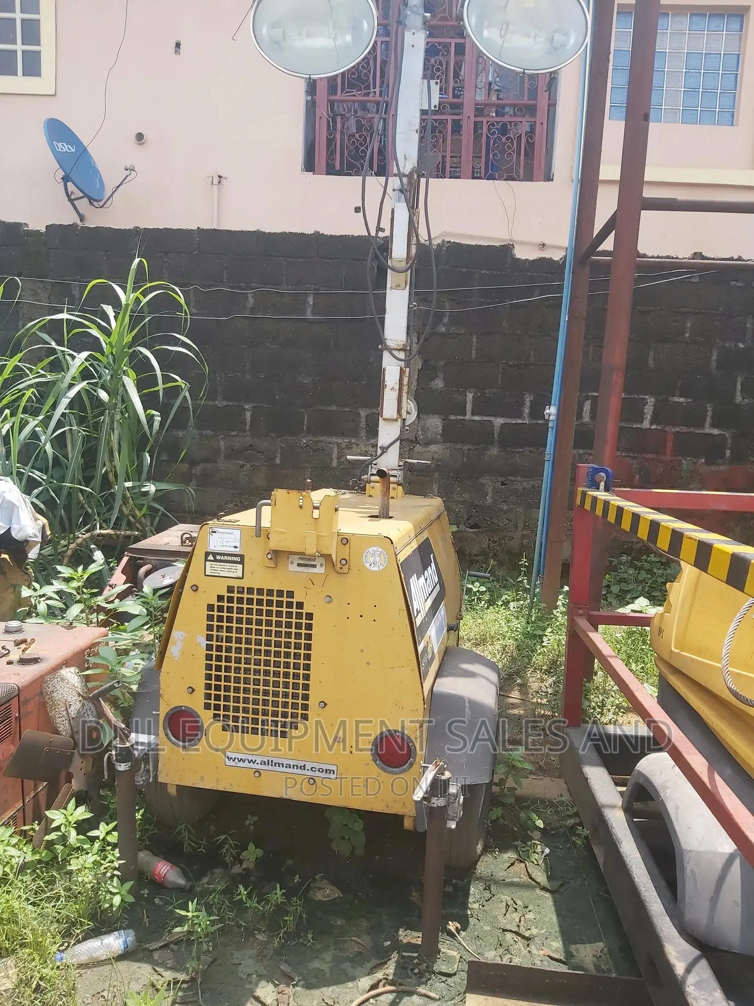 9kva Tower Light With Caterpillar Engine