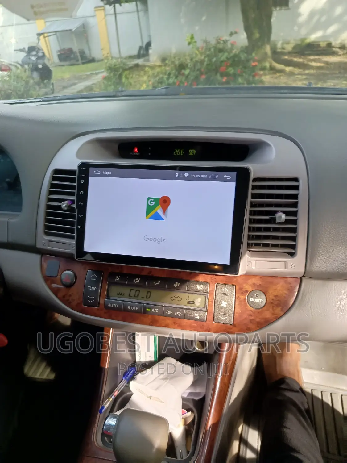 Camry 2004/06 Android Screen With GPS Navigation System(Map)