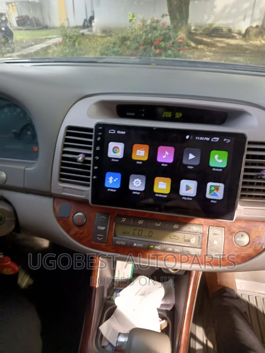 Camry 2004/06 Android Screen With GPS Navigation System(Map)