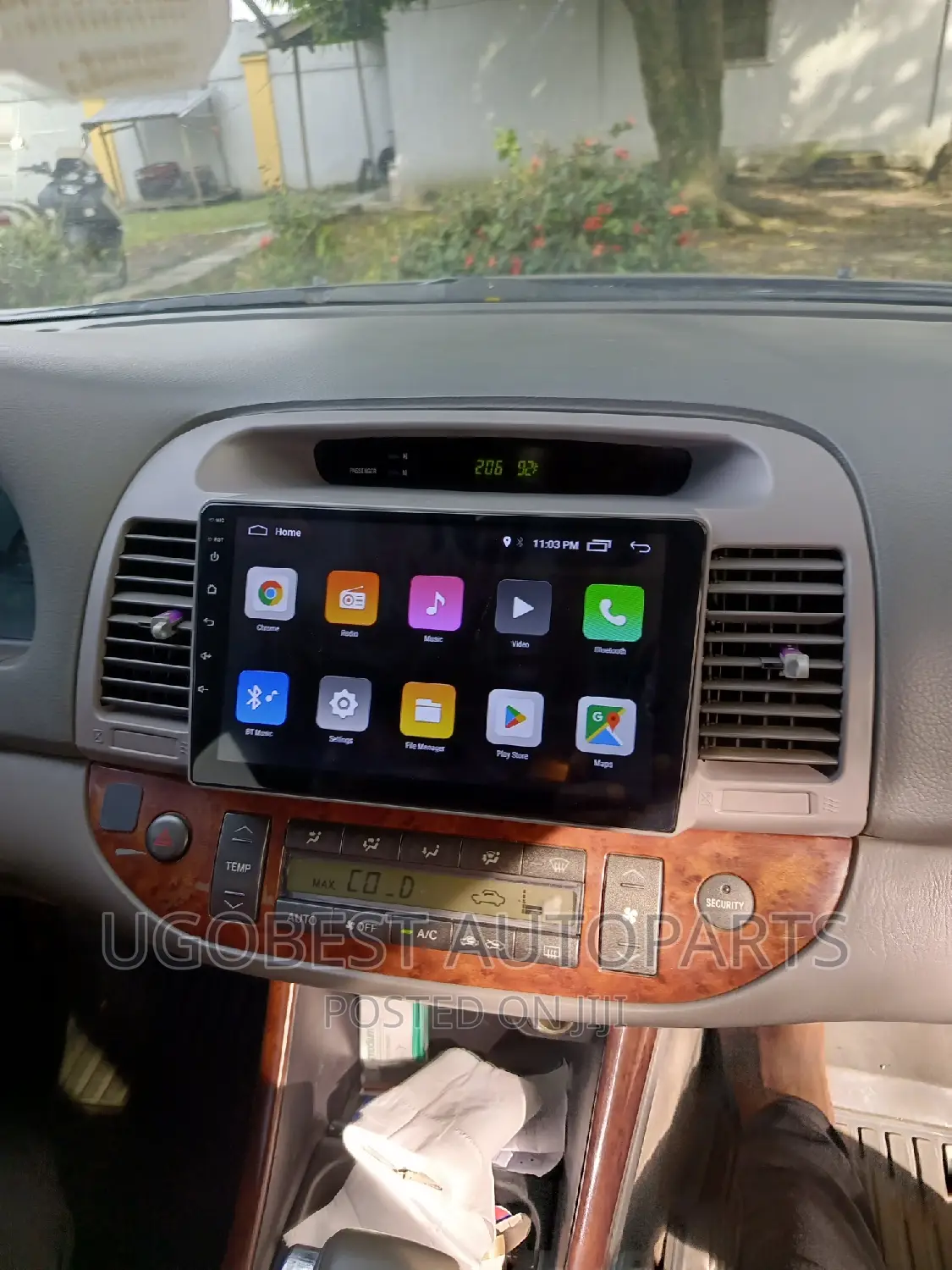 Camry 2004/06 Android Screen With GPS Navigation System(Map)