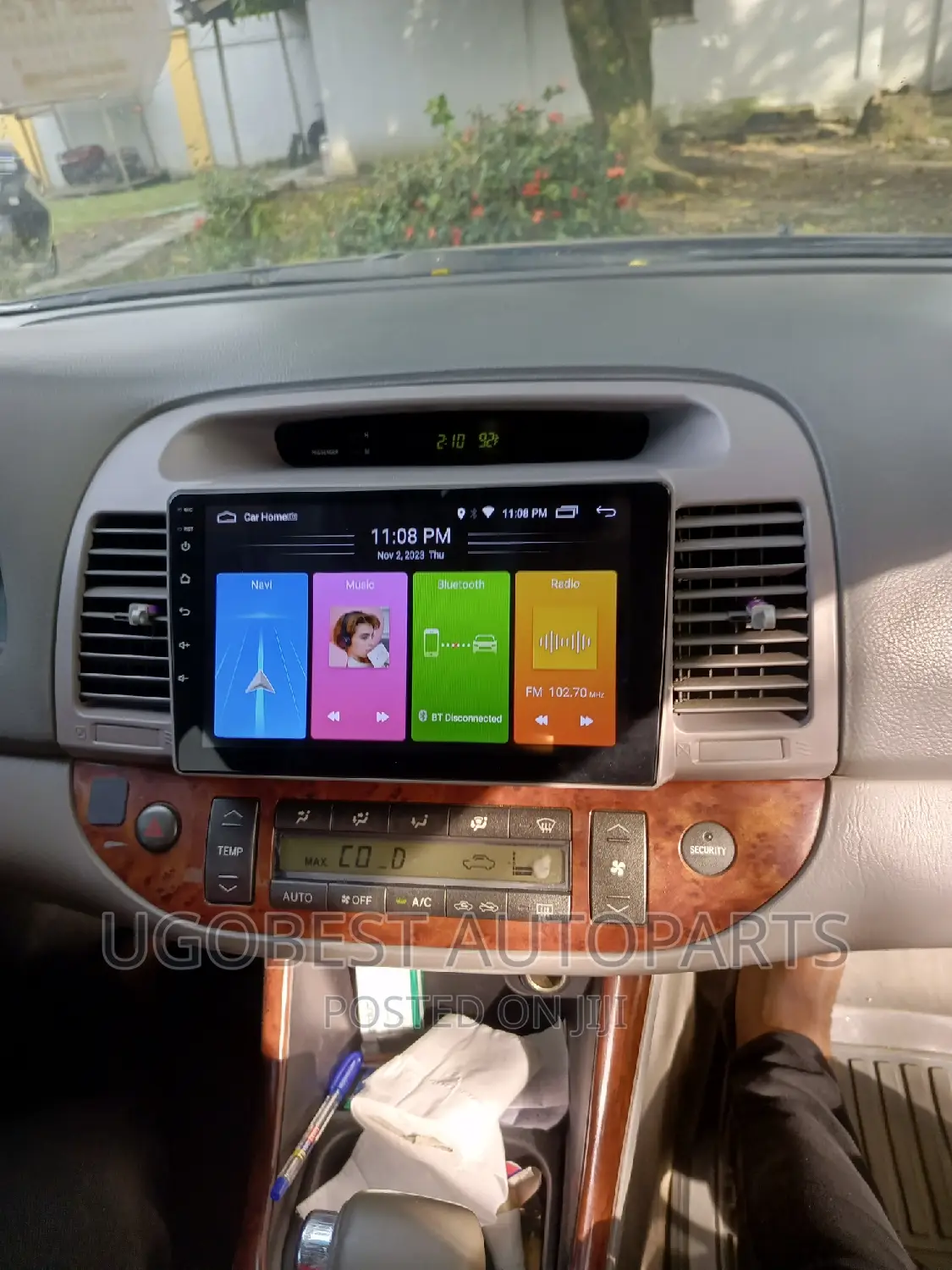 Camry 2004/06 Android Screen With GPS Navigation System(Map)