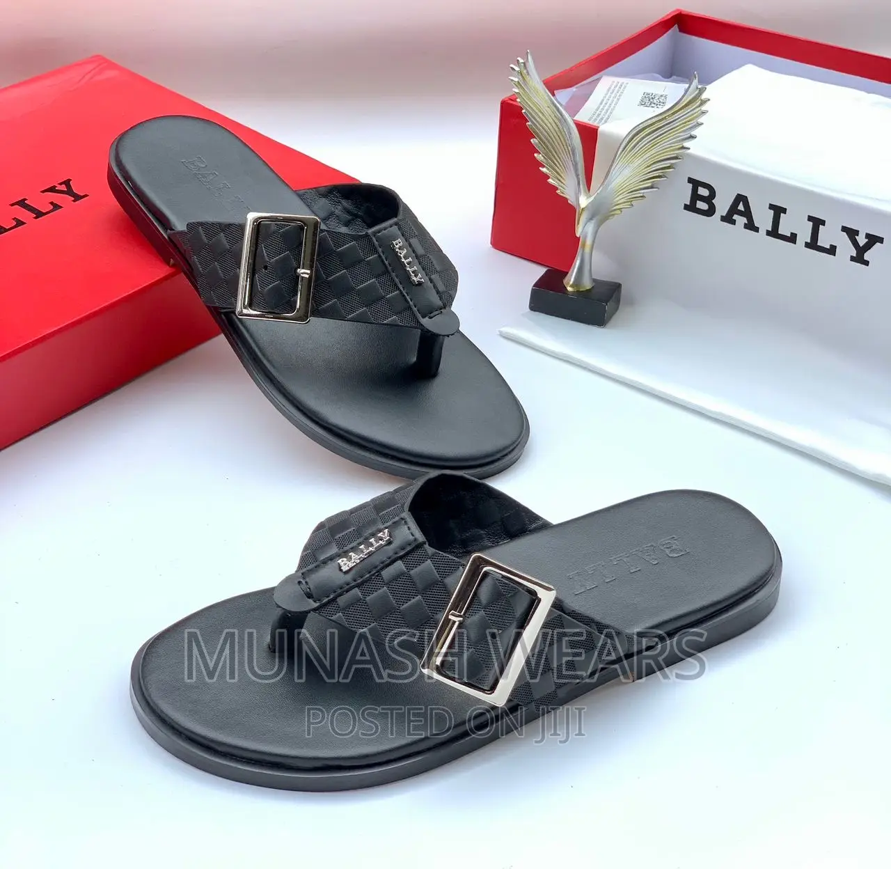 Quality Bally X Hermes Slipers