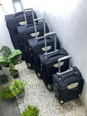 Classic 5in1 Luggage 32,28,24,20,16 Inches With a Handbag