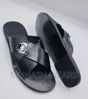 Quality AVL Leather Slipers