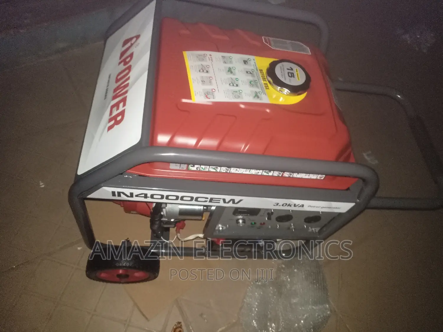 I Power 4000 Kick and Start Copper Coil Generator