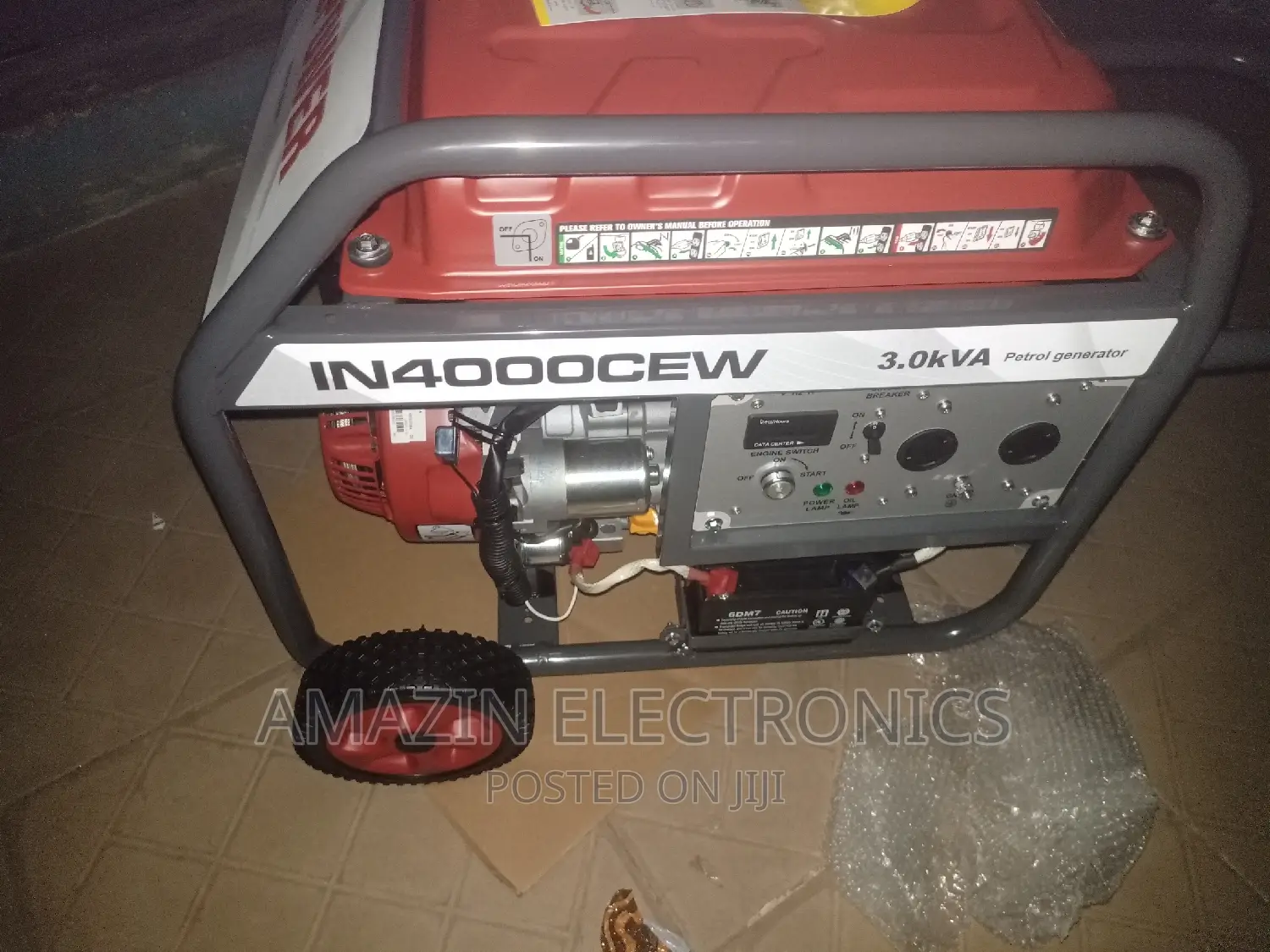 I Power 4000 Kick and Start Copper Coil Generator