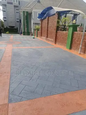 Polished Stamped Concrete