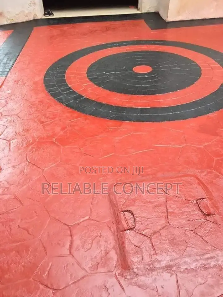 Polished Stamped Concrete