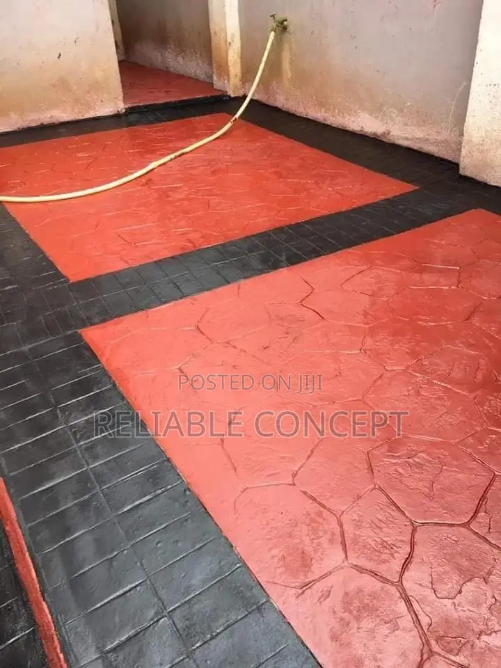 Polished Stamped Concrete