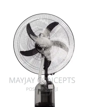 4-in-1 Century Rechargeable Mist Standing Fan-Supports Solar