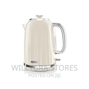 BREVILLE Illuminating Boil Vanilla Cream Electric Jug