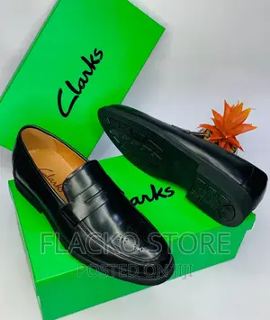 Original Clarks Leather Brogue Shoes