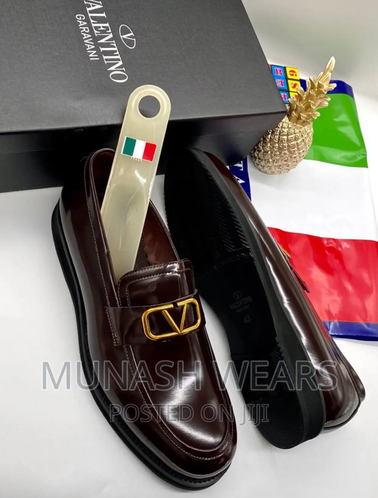 Italian Leather Valentino Shoe