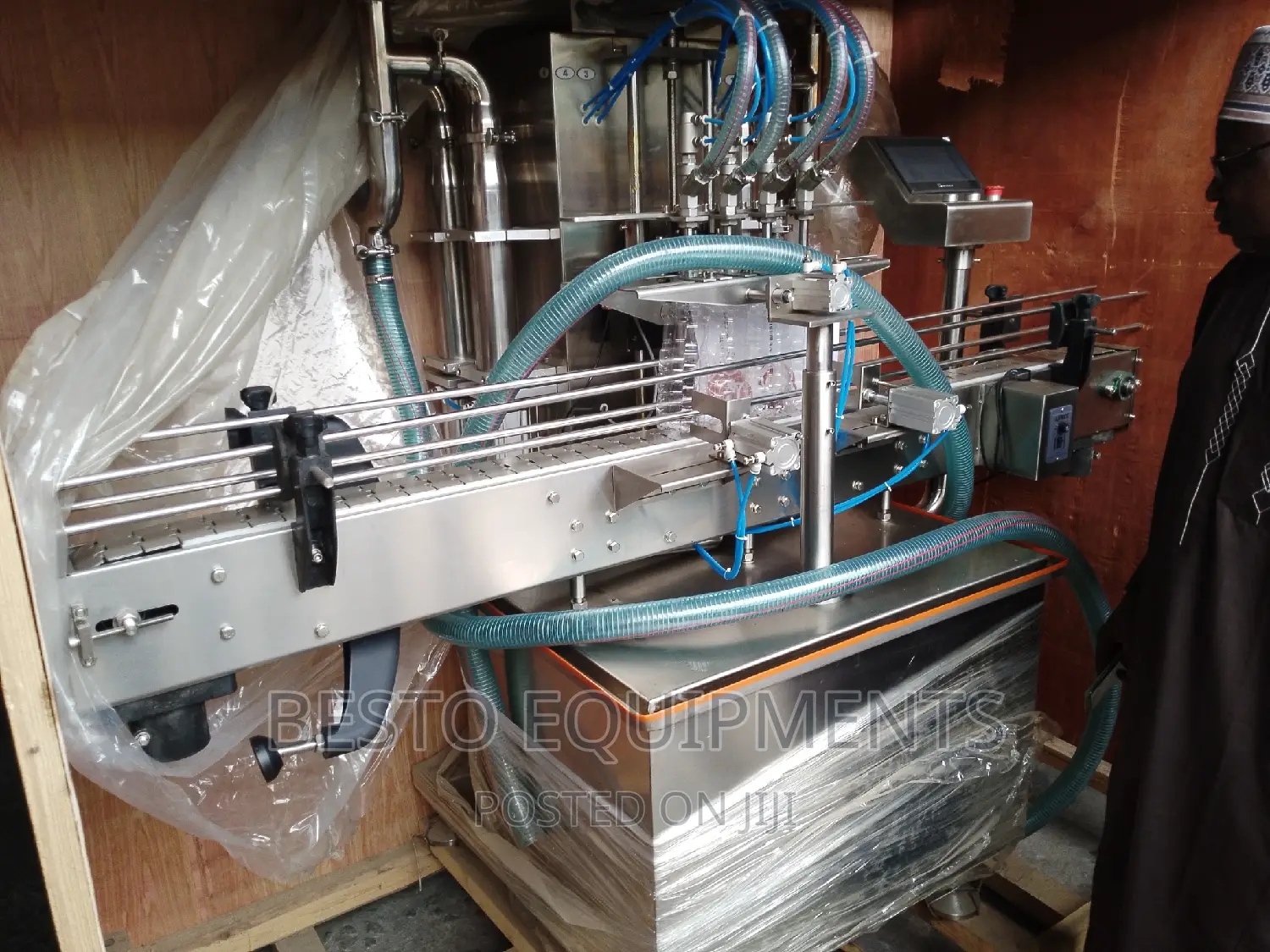 Automatic Nozzle Filling Machine 4head