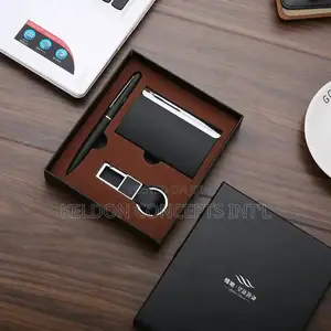 Card Holder 3 in 1 Gift Set; Moq: 50pcs Above