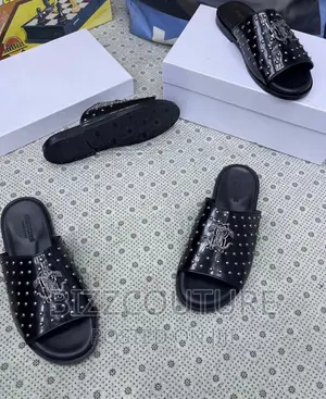 Original Italian ROBERTO CAVALLI Slippers Available in Store