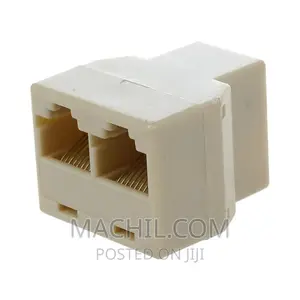 RJ45 3 Way Network Cable Splitter Extender Plug
