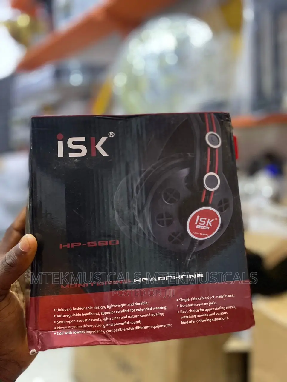 Isk Hp-580 Headphone