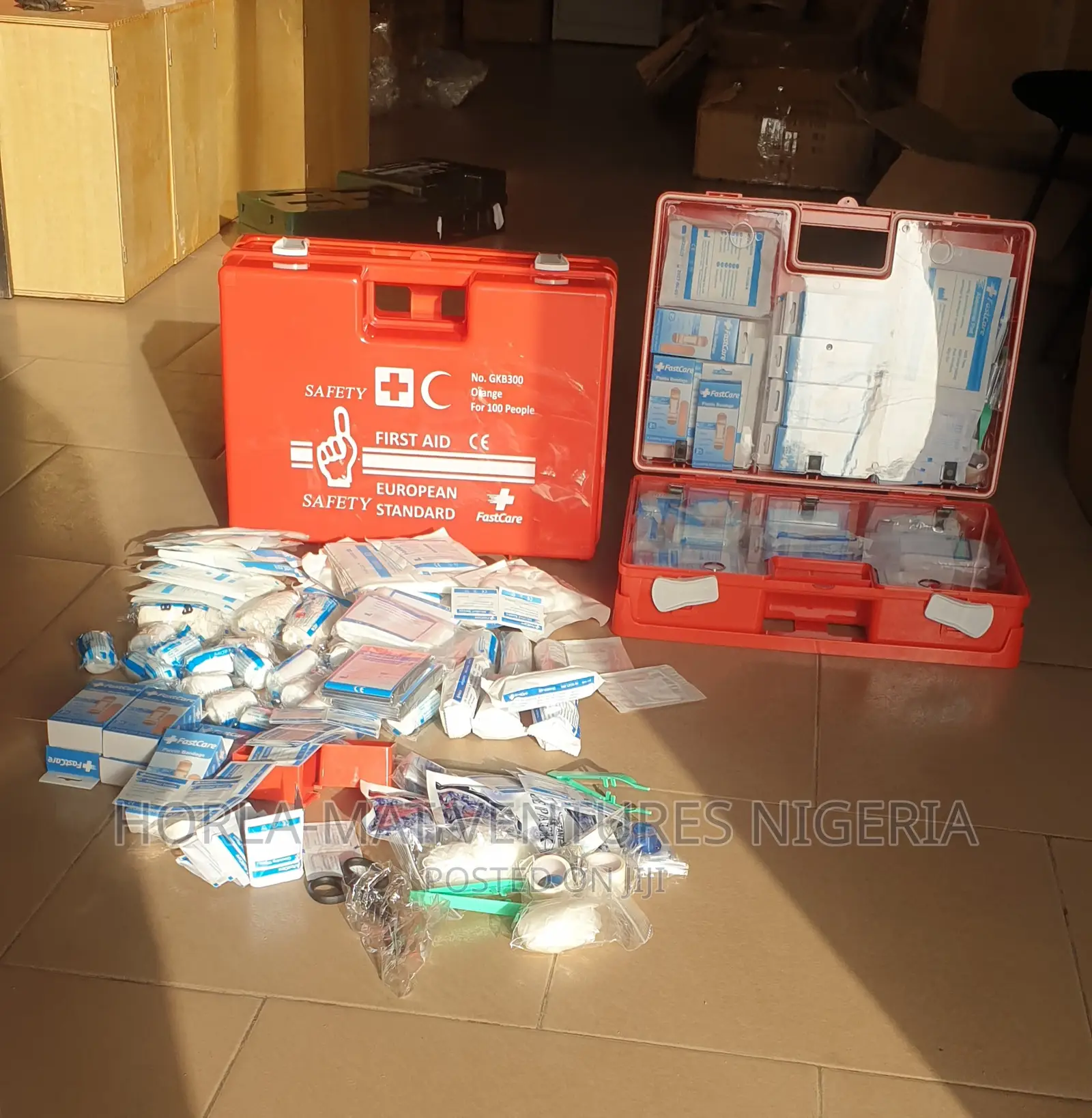 First Aid Box With Kit (Big Size)