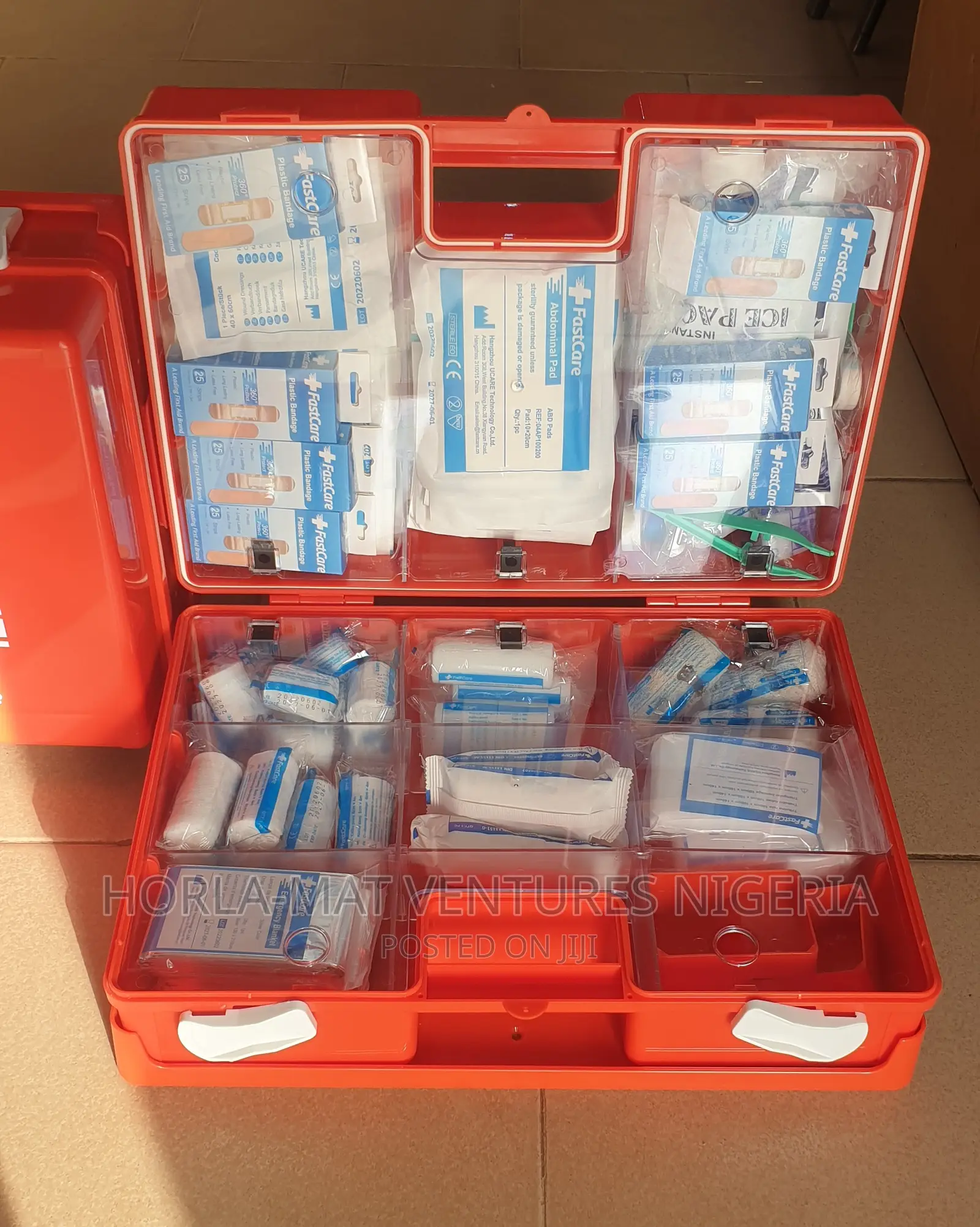 First Aid Box With Kit (Big Size)