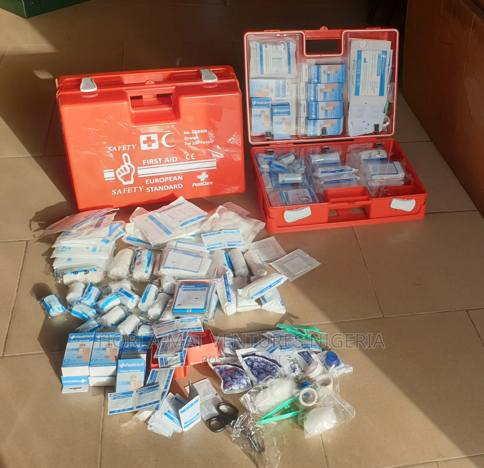 First Aid Box With Kit (Big Size)