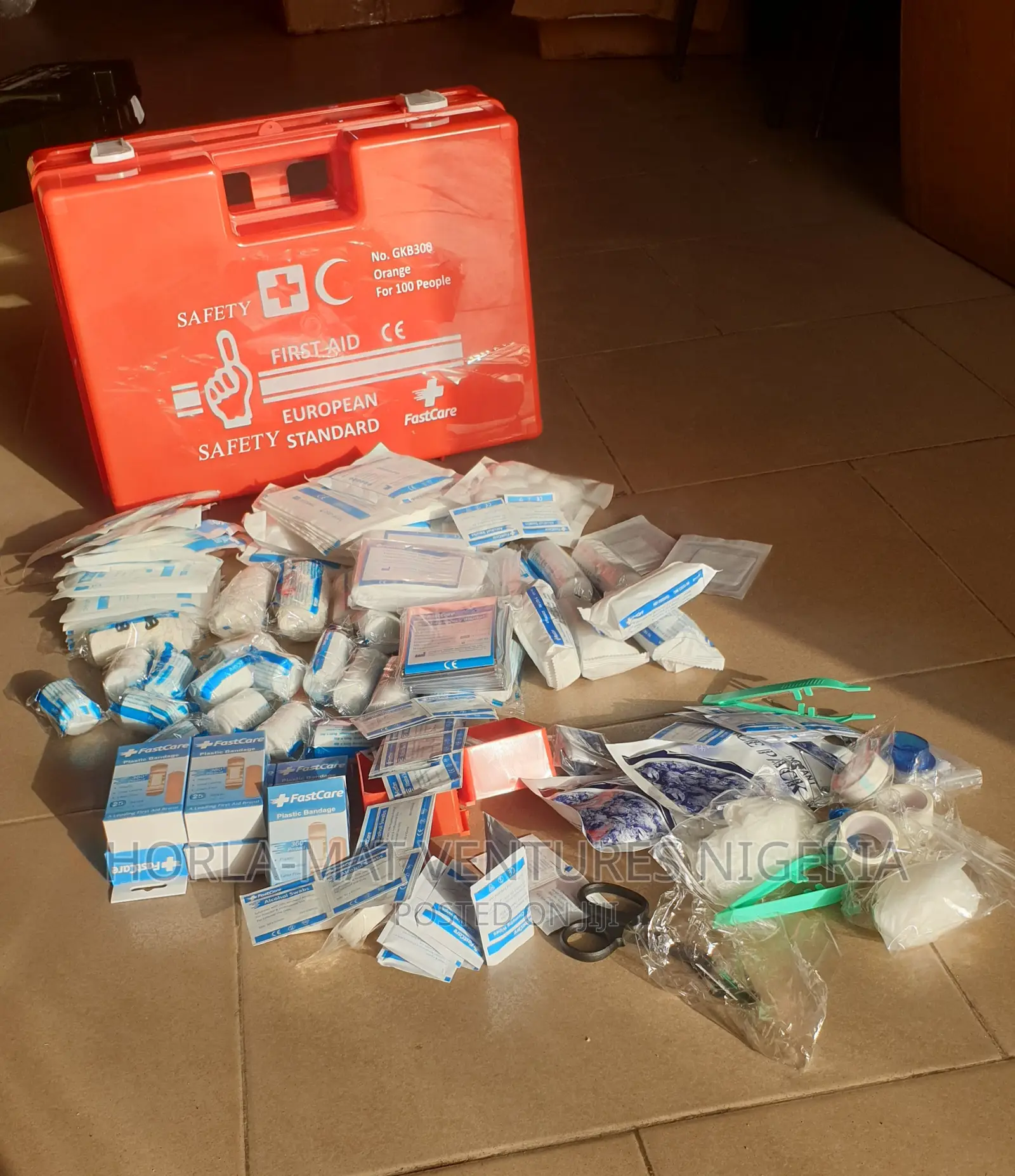First Aid Box With Kit (Big Size)