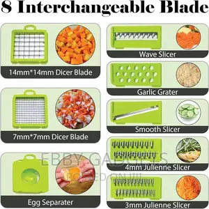 Kitchen Vegetable Slicer- 14 in 1