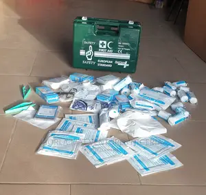 First Aid Box With Kit (Medium Size)