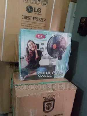 New in Ox 18'' Wall Fan-Wf-1618
