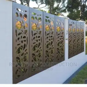 Laser Cut Design Metal Plate for Fence