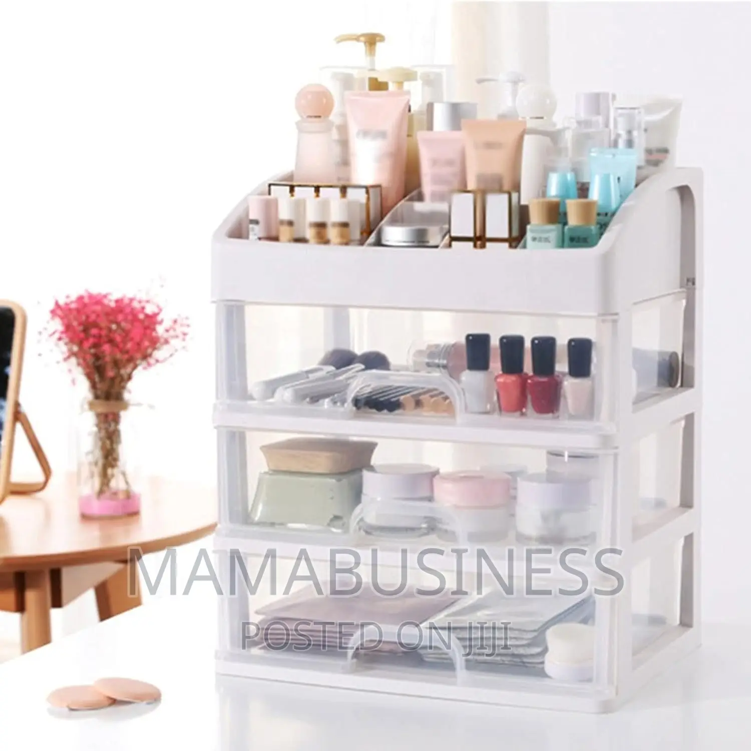3 Layers Storage Makeup Organizer Box