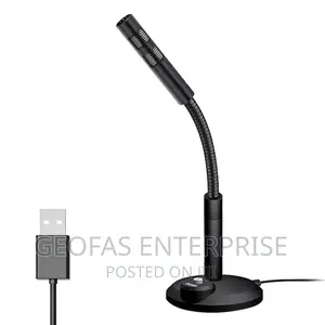 USB Desktop Computer Condenser Recording Mic